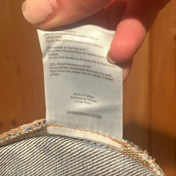 New ANINE BING Jean shorts - Picture 8 of 8